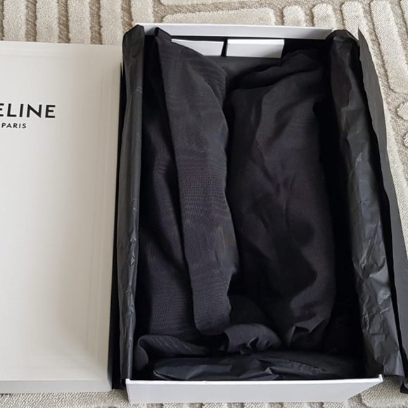 CELINE BLANK LOW LACE UP SNEAKER WITH TOE CAP - Picture 9 of 10